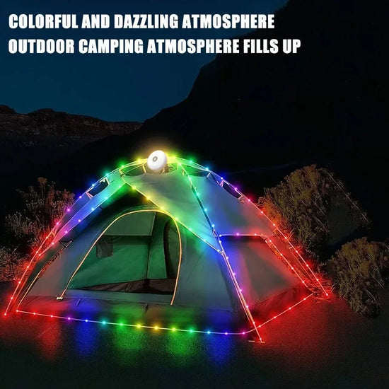 10M Solar Camping String Light with Hook