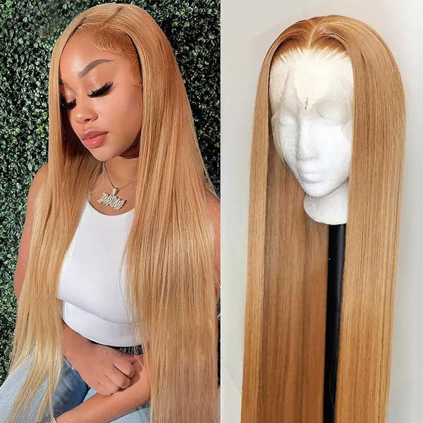 Tuneful Honey Blonde Lace Front Wig – 13x6 HD Lace Human Hair, 180%