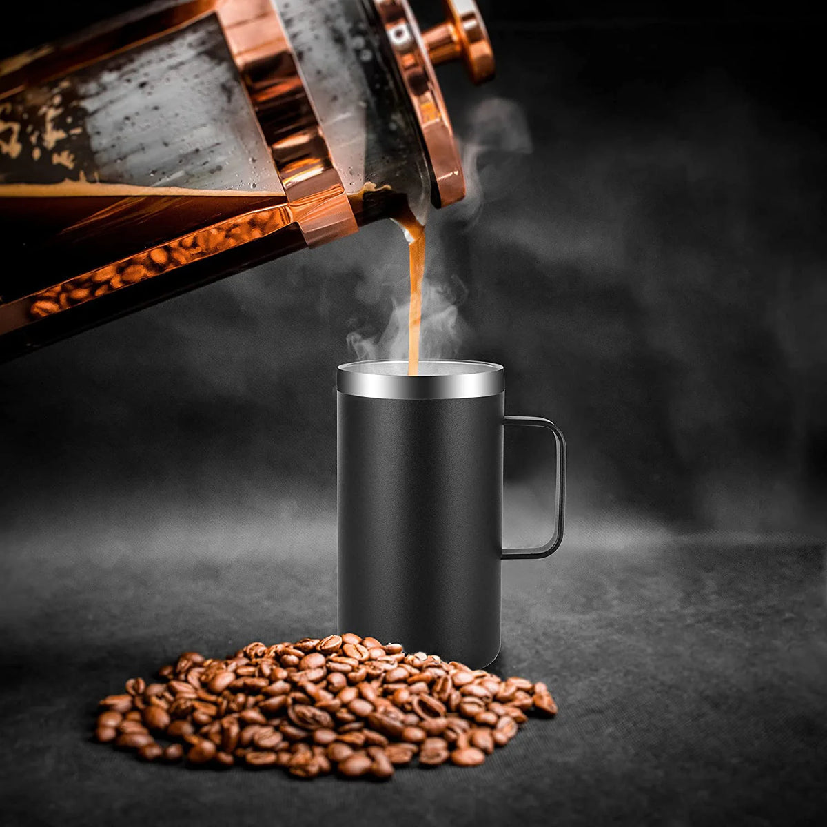 680Ml Leak-Proof Thermos Travel Mug