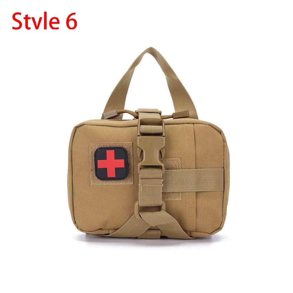Outdoor Trauma First Aid & Wilderness Survival Kit