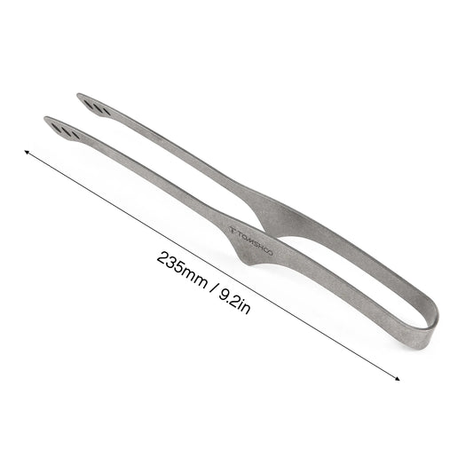 Titanium BBQ Tongs
