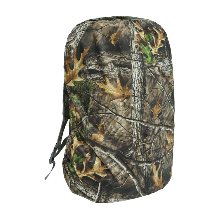 Camo backpack rain cover, leaf