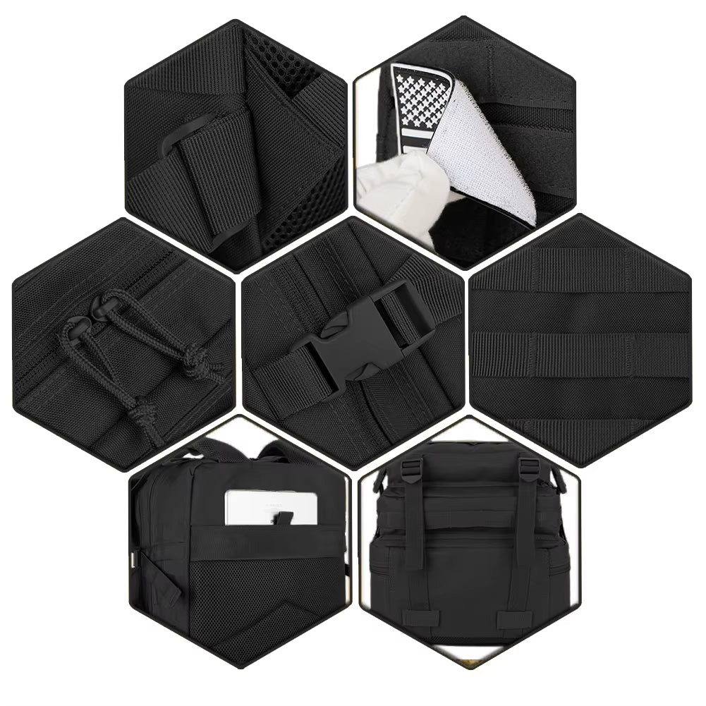 30/50L Tactical MOLLE Assault Backpack