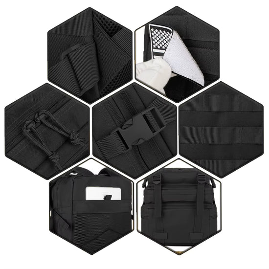 30/50L Tactical MOLLE Assault Backpack