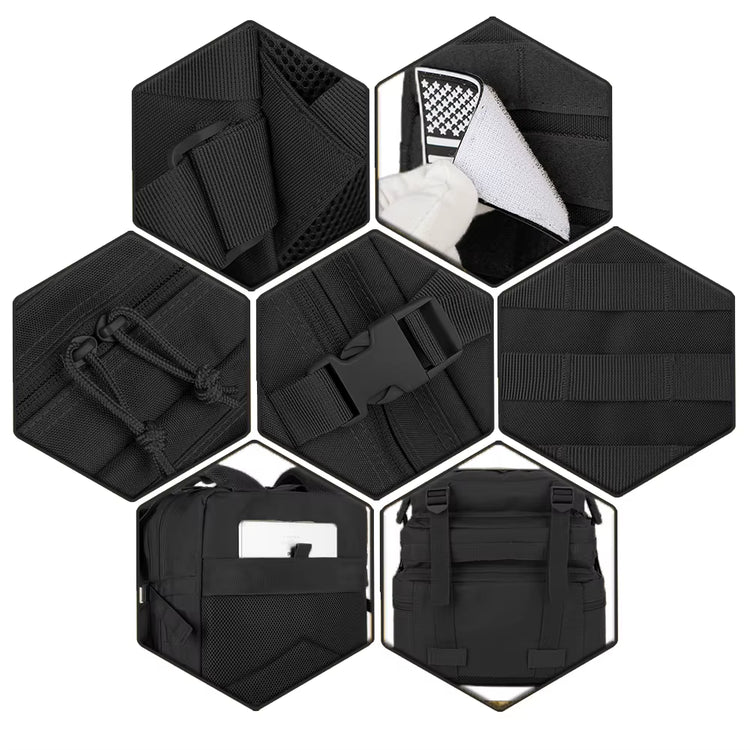 30/50L Tactical MOLLE Assault Backpack
