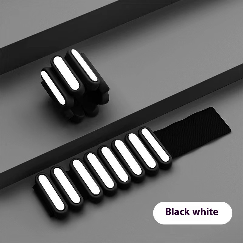 Colorful silicone weight bracelets for fitness and strength training