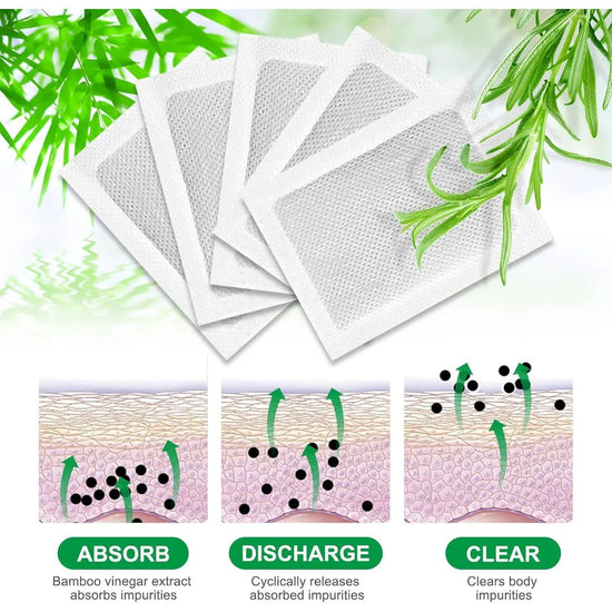 20PCS Natural Herbal Foot Detox Patches,Gingerbamboo Deep Cleansing Pads for Stress Relieftoxin Removal, Better Sleep & Wellness Fitnesstreatment Healthcare Solution Therapeutichealthy Therapy