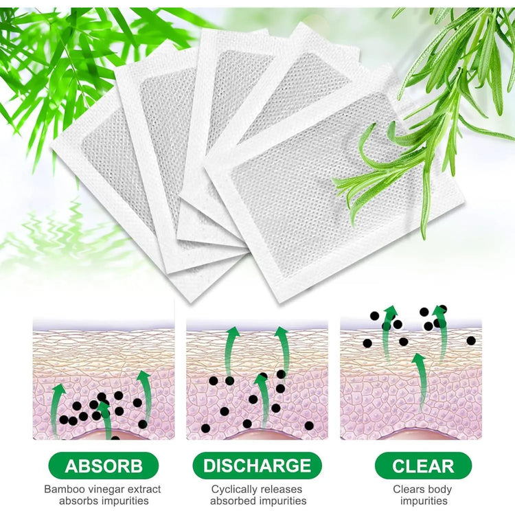 20PCS Natural Herbal Foot Detox Patches,Gingerbamboo Deep Cleansing Pads for Stress Relieftoxin Removal, Better Sleep & Wellness Fitnesstreatment Healthcare Solution Therapeutichealthy Therapy