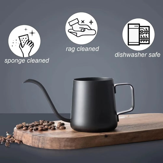 12Oz Gooseneck Pour-Over Camping Kettle