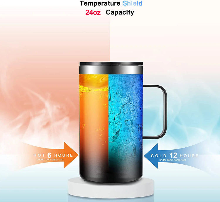 680Ml Leak-Proof Thermos Travel Mug