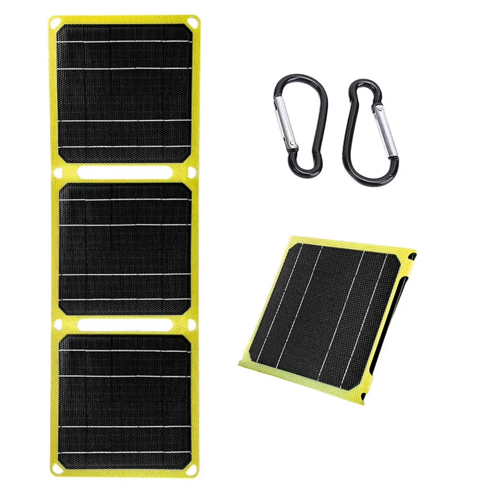 30W/40W Foldable Solar Panel Phone Charger
