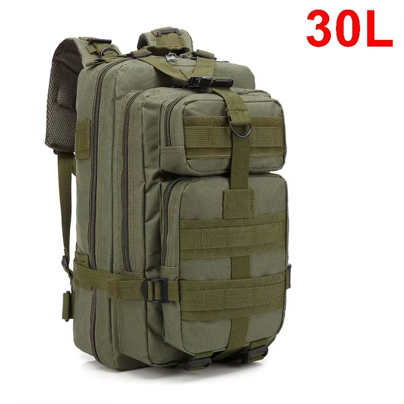 30/50L Tactical MOLLE Assault Backpack