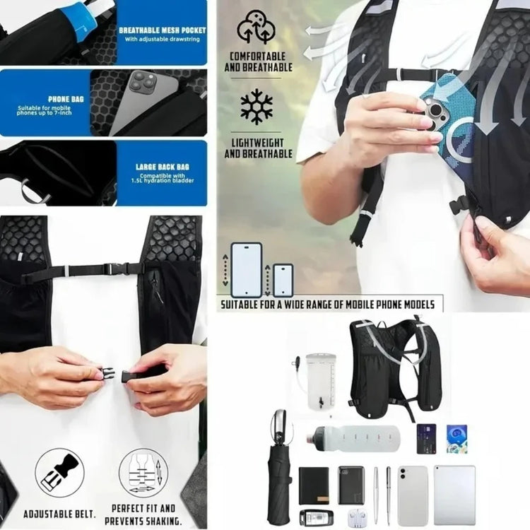 Running Hydration Vest Pack