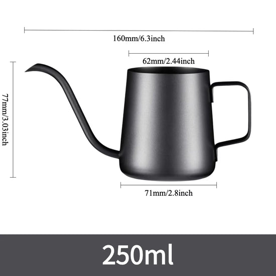 12Oz Gooseneck Pour-Over Camping Kettle