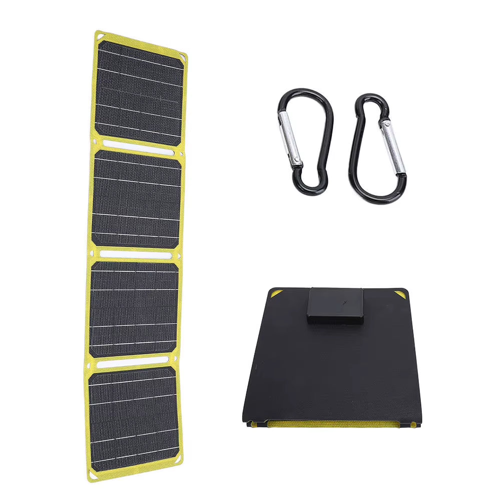 30W/40W Foldable Solar Panel Phone Charger