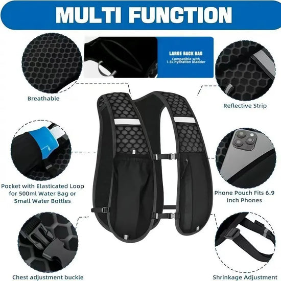 Running Hydration Vest Pack