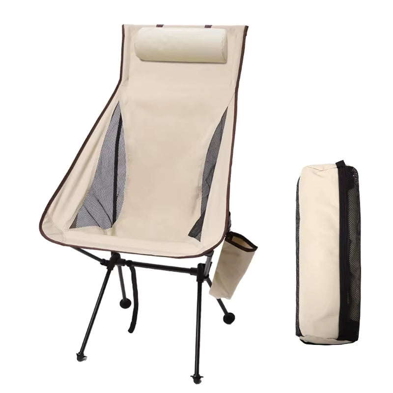 WESTTUNE Folding Camping Chair with Headrest