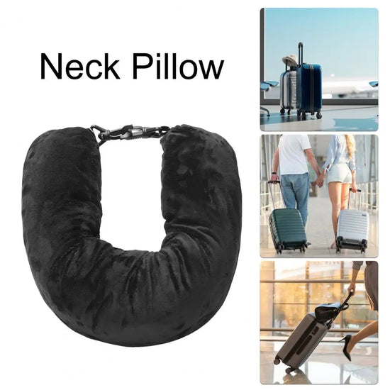 Stuffable Self-Filling Travel Neck Pillow