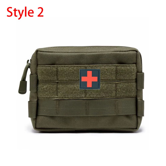 Outdoor Trauma First Aid & Wilderness Survival Kit