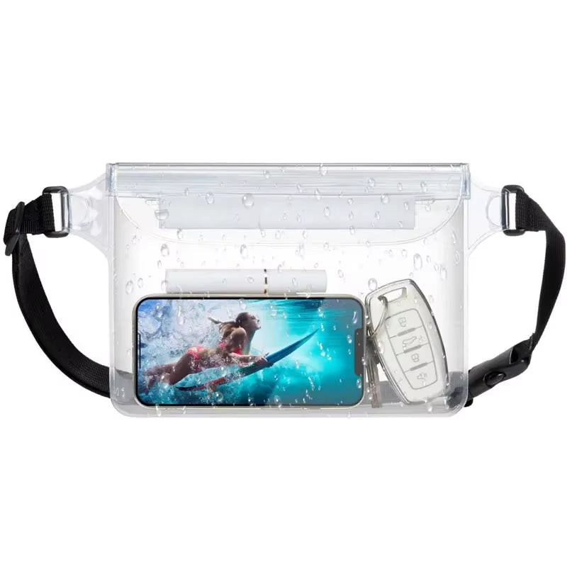 Waterproof Phone Dry Pouch Waist Belt