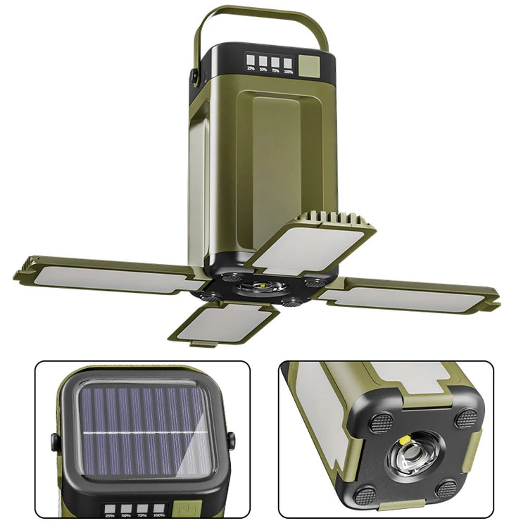 Foldable Solar Lantern & Power Bank