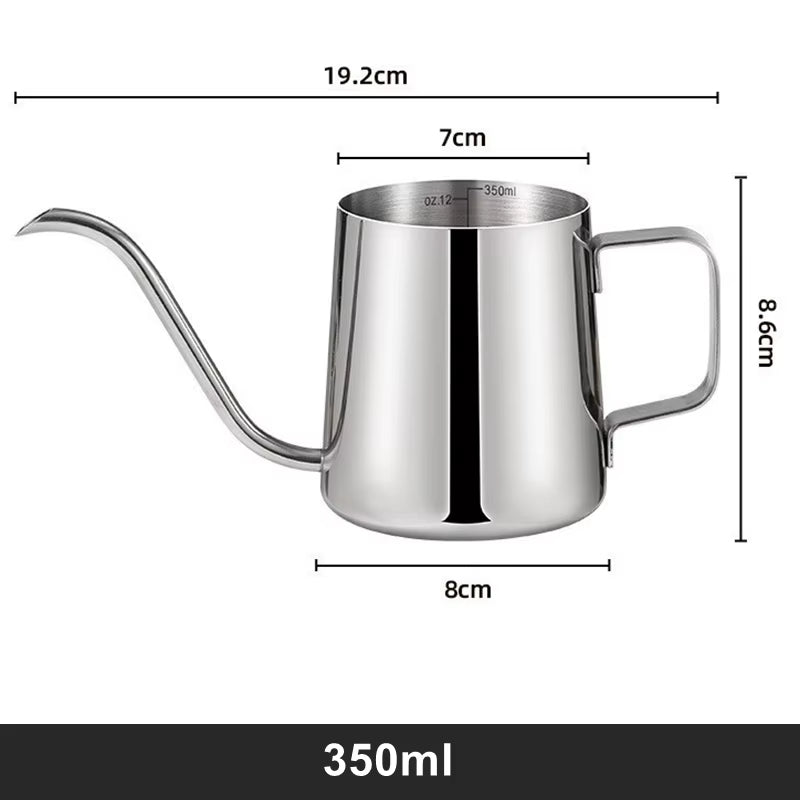 12Oz Gooseneck Pour-Over Camping Kettle