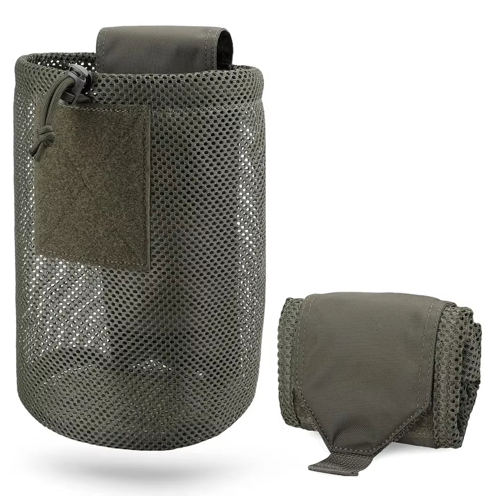 Tactical MOLLE Roll-Up Dump Pouch