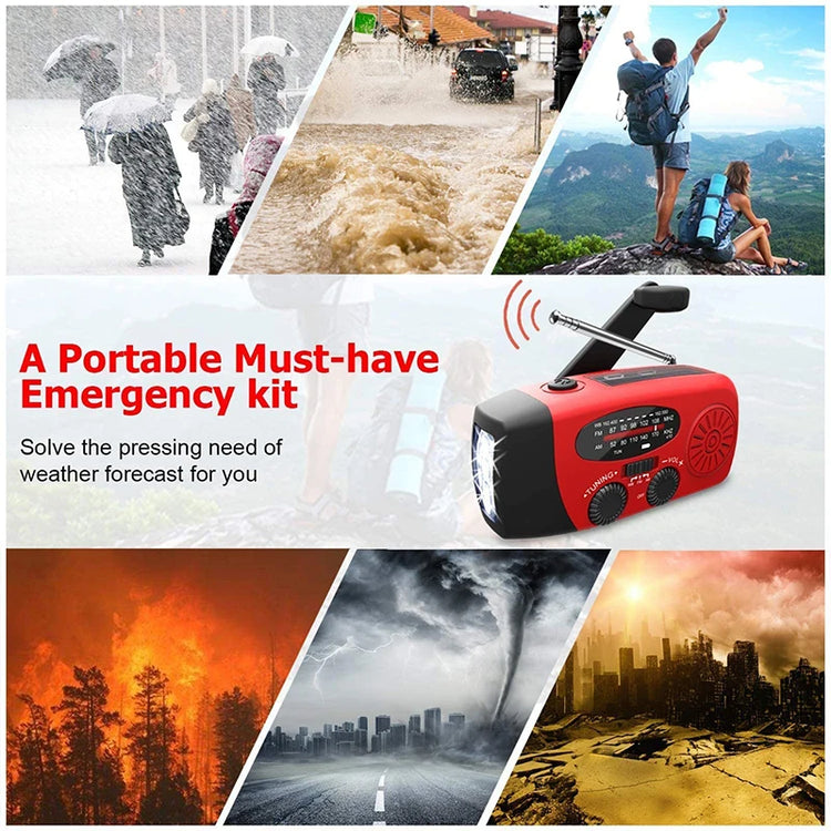 Hand crank AM/FM/NOAA emergency radio, photo 4