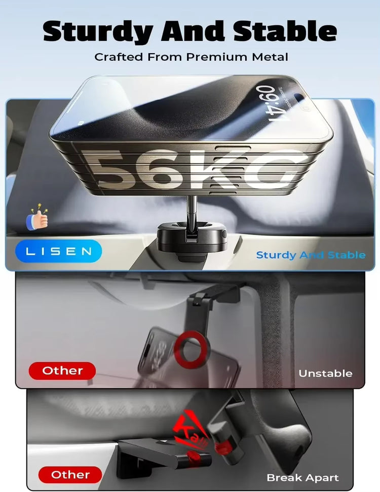 Lisen foldable magnetic airplane phone holder, photo 4
