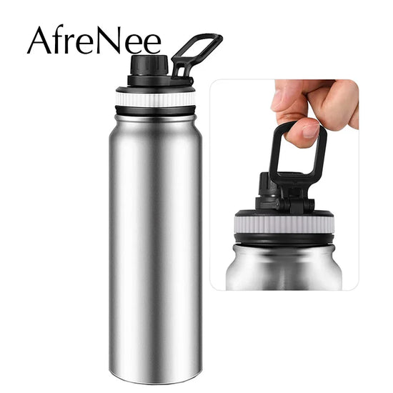 Double-wall stainless steel thermos bottle, photo 2