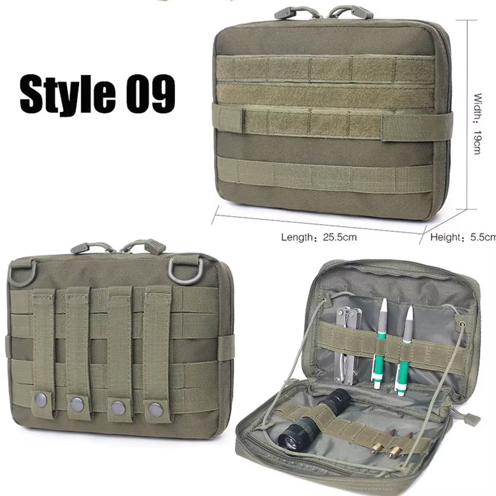 Tactical MOLLE nylon utility pouch, photo 7