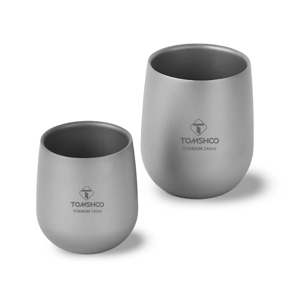 Tomshoo double-wall titanium cup, photo 2