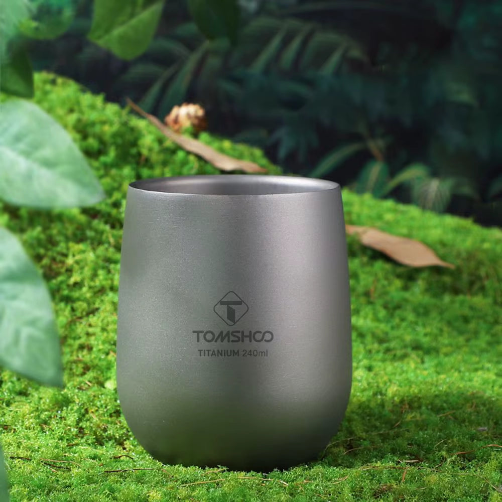 Tomshoo double-wall titanium cup, photo 4