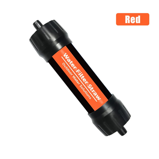 WESTTUNE mini water filter straw in red