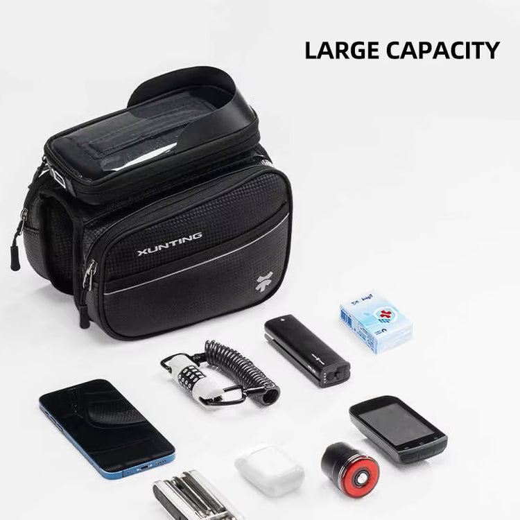 XUNTING rainproof bike top tube phone bag, photo 3